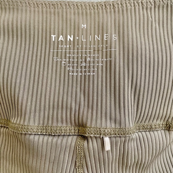 Tan + Lines ribbed high waist leggings - Picture 5 of 5